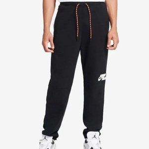 Nike Men's Jordan Jumpman Fleece 'Black/White' Sweatpants DJ0260-010